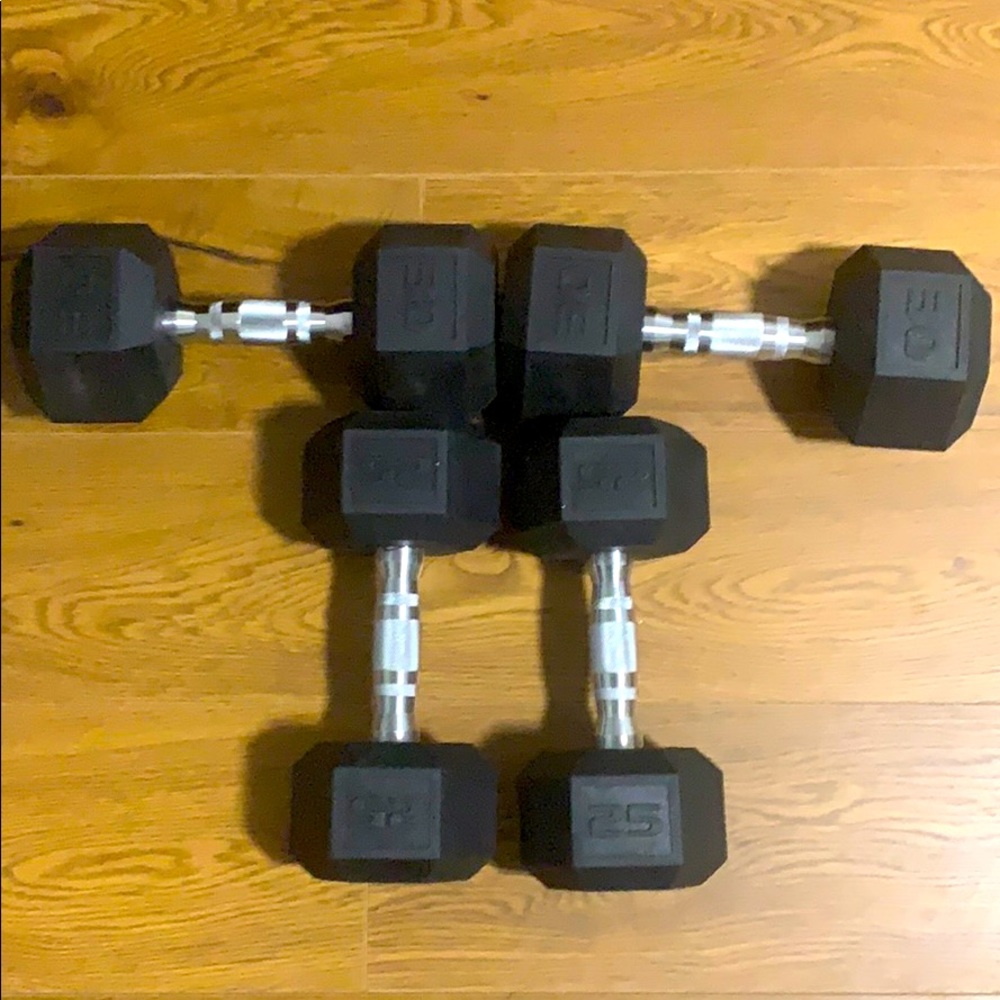 Dumbbells of 25/35 Lebron